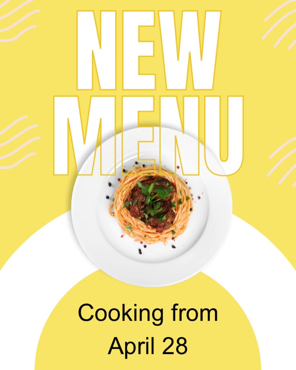 Incoming new menu π₯ Plenty of fresh dishes, while some of our favourites arenβt going anywhere!!