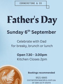 It’s not too early to start thinking ahead to Father’s Day! 💙